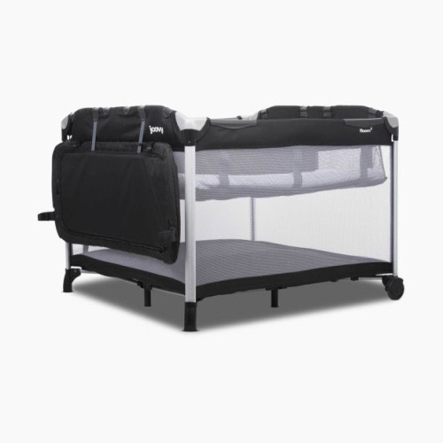 Joovy Room2 Twin Nursery Center Bassinet Playpen Accessory - Black