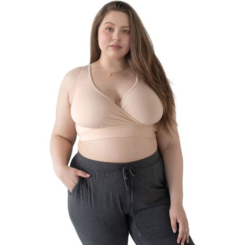 Kindred Bravely French Terry Racerback Nursing Sleep Bra | Maternity Bralette, Nursing Bras for Breastfeeding, Pregnancy Bra