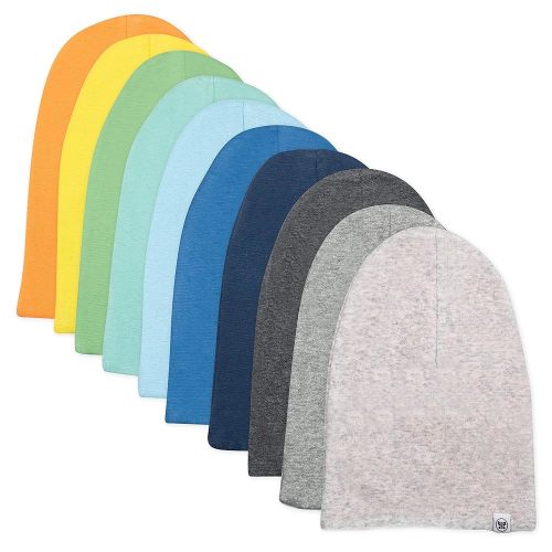 HonestBaby Baby 100% Organic Cotton Multipack Newborn Hats