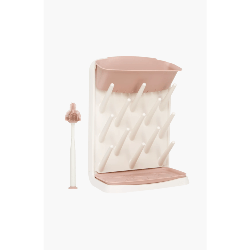 Countertop Drying Rack and Bristled Brush