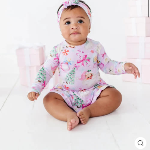 Merry Little Pinkmas Ruffle Dress