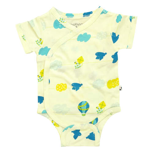 Baby Kimono Short Sleeve Bodysuit