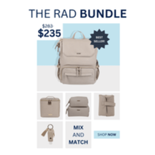 DIAPER BAG BUNDLE - RADLEY STONE – Mimi and Pal