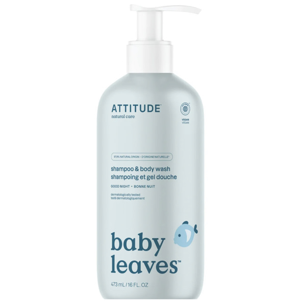 Baby Shampoo & Body Wash 2-in-1 - Clean Ingredients I ATTITUDE