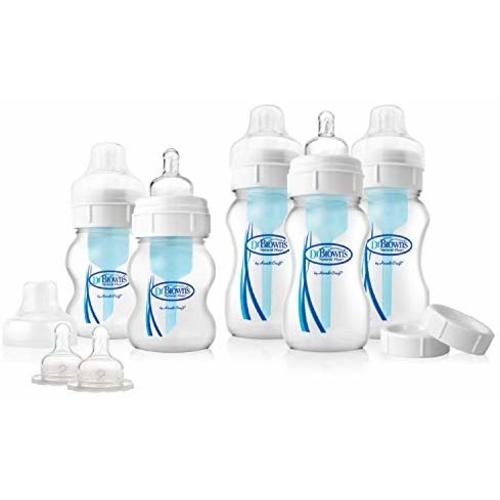 Dr. Brown's Original Wide-Neck Bottle Newborn Feeding Set - Multi Set