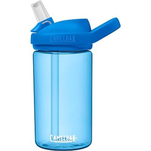 CamelBak Eddy+ 14oz Kids Water Bottle with Tritan Renew – Straw Top, Leak-Proof When Closed