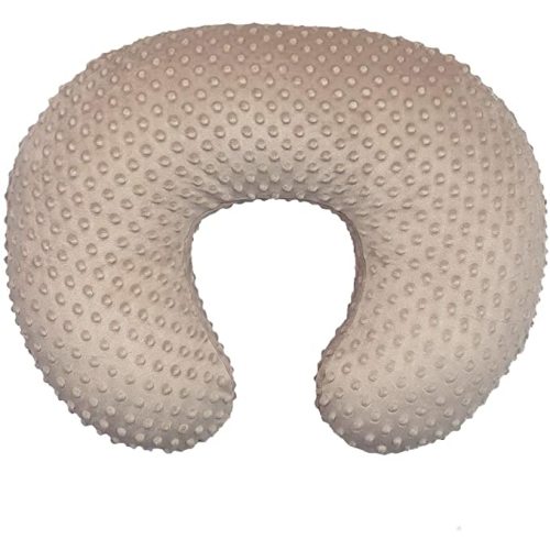 iEvolve Nursing Pillow Cover Breast Feeding Pillow Support Positioner Lounger Cover for Baby Boy Girl(Beige)