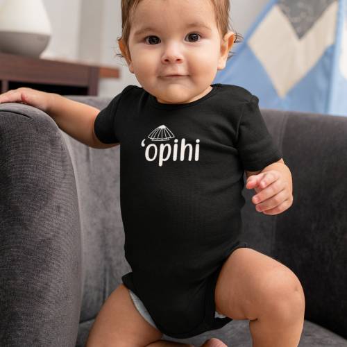 Opihi, Onesie, Hawaii, Keiki, Hawaii Kids, Funny Hawaii, Gifts for Baby, Gifts for Baby Luau, Baby Shower Gifts, Christmas