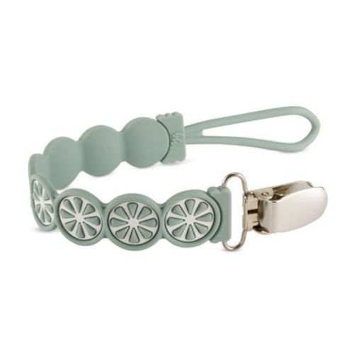 Booginhead Pacigrip Silicone Citrus Pacifier Holder - Lemon