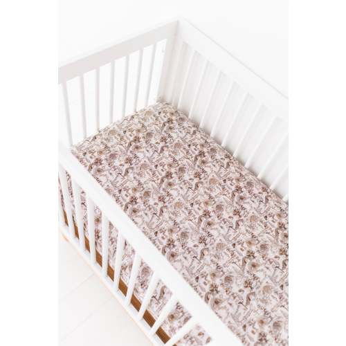 The Lord of The Rings™ Hobbiton Toile Crib Sheet