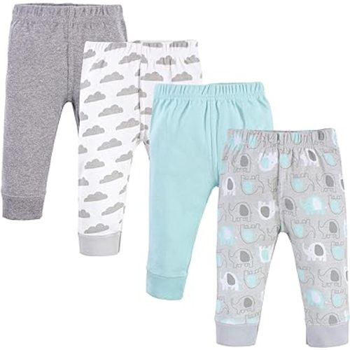 Luvable Friends Baby Boys' Cotton Pants