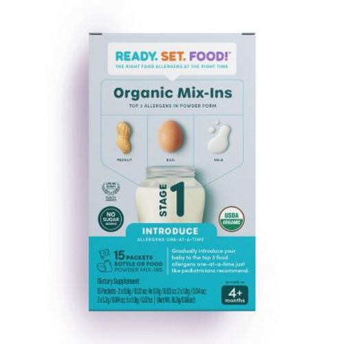 Ready, Set, Food! Early Allergen Introduction Mix-ins Baby Meals - Stage 1 - 1oz