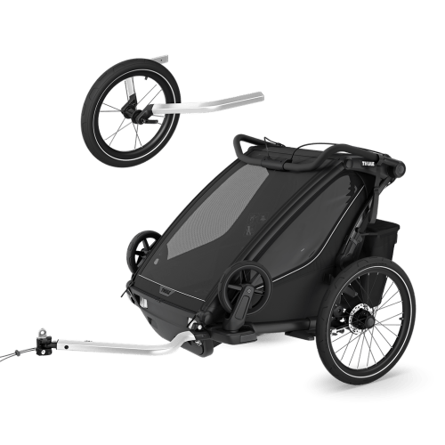 Thule Chariot Sport 2 double jogging Bundle
