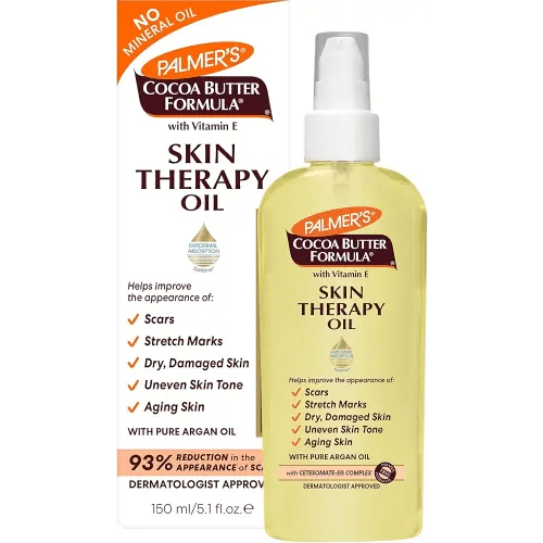 Palmer's Cocoa Butter Formula Skin Therapy Moisturizing Body Oil with Vitamin E, 5.1 Ounces