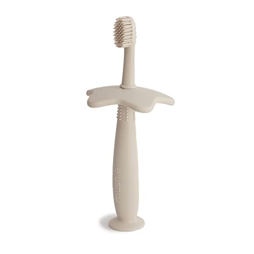 mushie Star Toddler Training Toothbrush (Shifting Sand)