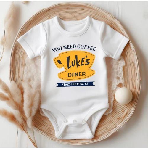 Luke's Diner Onesie® | Available in SS Onesie® LS Onesie® | 100% Premium Cotton OS1349513257