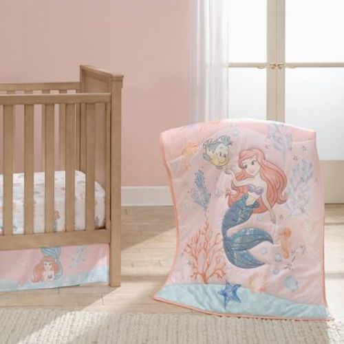 Bedtime Originals Disney's The Little Mermaid Crib Bedding Set By Lambs & Ivy - 3pc