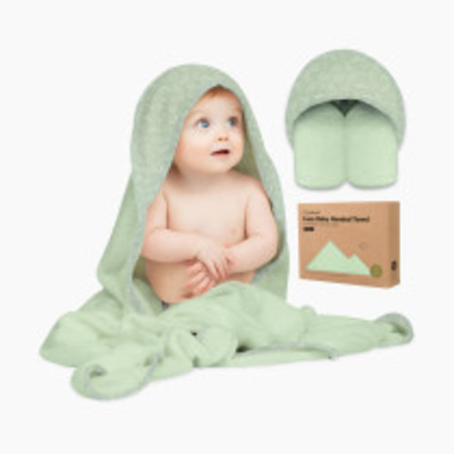 KeaBabies Luxe Hooded Towel - Dino