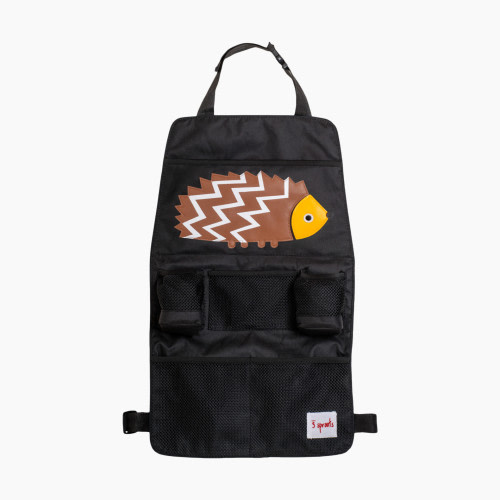 3 Sprouts Backseat Organizer - Brown Hedgehog