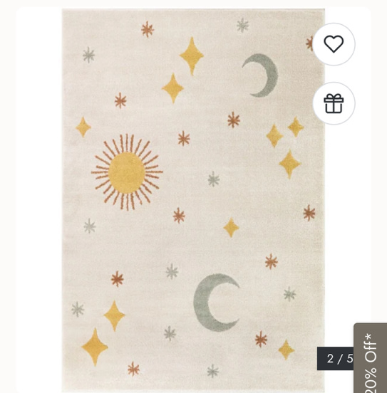 Vega Kids Space Area Rug