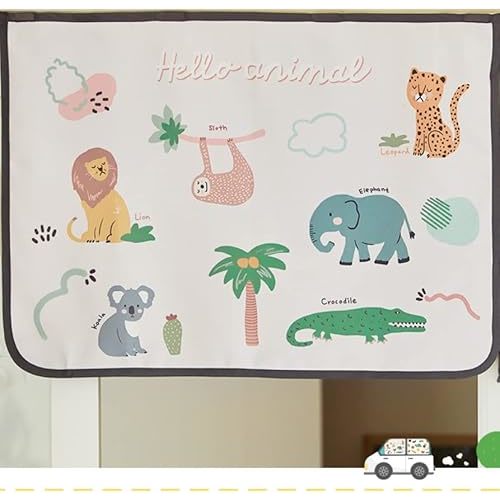 Magnet Car Sun Shade Curtain for Side Window for Baby Kids Children - Sunshade Protector Sun Blocker Blind (Animal Friends)