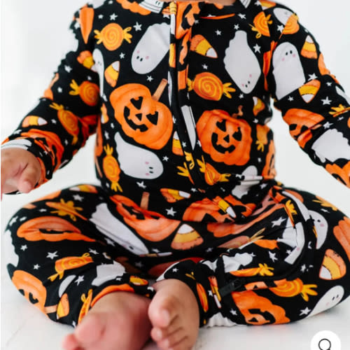 You've Been Ghosted Long Sleeve Romper