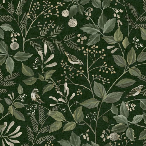 Chris Loves Julia x WallPops 30.75-sq ft Green Vinyl Ivy/Vines Self-adhesive Peel and Stick Wallpaper