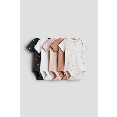 5-PACK COTTON BODYSUITS