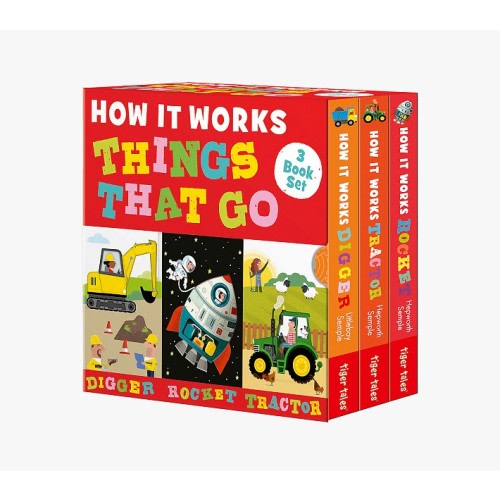 How it Works: Things That Go 3-Book Boxed Set
