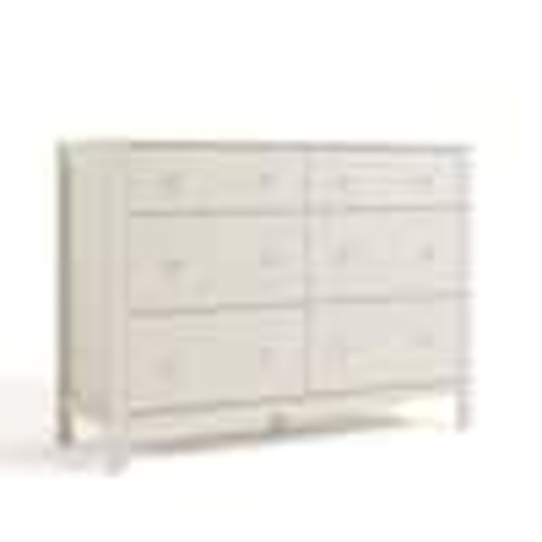Storkcraft Horizon Frosted Oat 6-Drawer 47.88 in. Wide Dresser 03686-00D