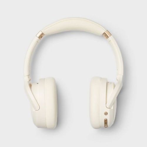 Active Noise Canceling Bluetooth Wireless Over Ear Headphones - Heyday™ White