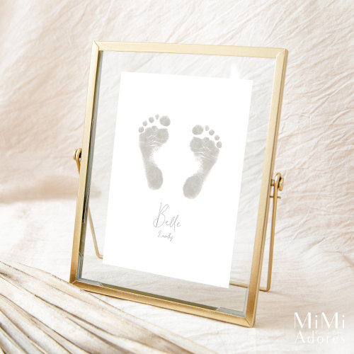 Magical Inkless Handprint Footprint Kit | Non-Toxic Mess Free| New Baby Gift | Babyshower Gift | Toddler Hand Footprint| Baby Essentials