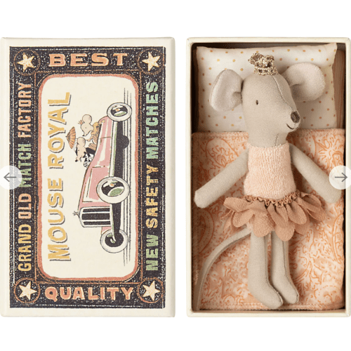 Princess mouse, Little sister in matchbox - Maileg USA