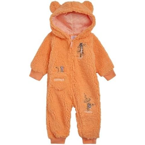 Disney Winnie the Pooh Mickey Mouse Lilo & Stitch Jack Skellington Monsters Inc Baby Zip Up Coverall Newborn to Infant Sizes