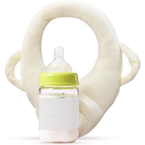 Baby Bottle Holder, Adjustable Nursing Pillow Support, Baby Self-Feeding Bottle Holder, Newborn Essentials, Baby Self-Help Hands-Free Bottle Holder, Baby Self-Feeding Pad