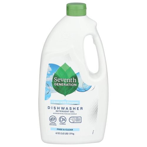 Seventh Generation Free and Clear Dishwasher Detergent Gel 42 Fluid ounce
