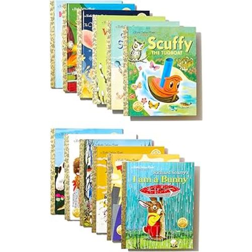 75 Years of Little Golden Books: A Commemorative Set of 12 Best-Loved Books