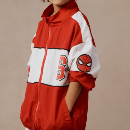 Spiderman Oversized Zip Through Jacket
