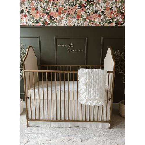 36 inch wood script nursery baby room name laser cut sign cursive first and middle name signature font wall mounted crib change table decor