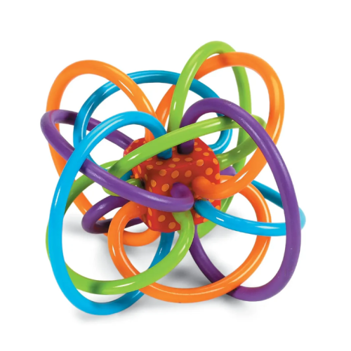 Manhattan Toy Winkel Rattle & Sensory Teether Toy