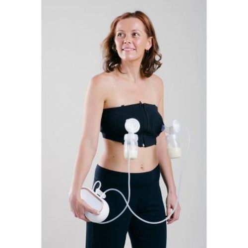 Simple Wishes Women's Hands Free Pumping Bra - Black