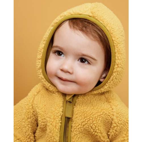Baby Faux Shearling Hoodie Jacket | Hanna Andersson