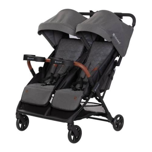 Baby Trend York Compact Side-By-Side Double Full Size Stroller - Cosmic Gray
