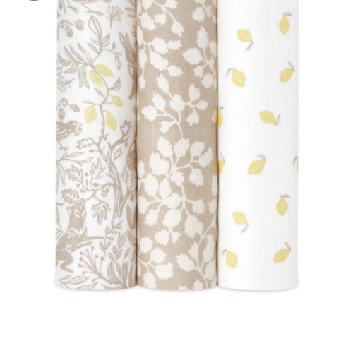 Natural Woodland Silky Soft Swaddles 3 Pack | aden + anais