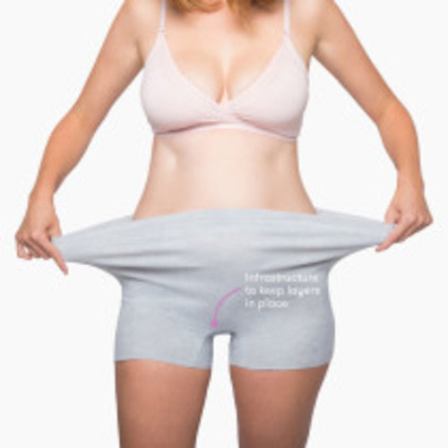 FridaMom High Waisted Disposable Postpartum Underwear - Boy Short, Regular