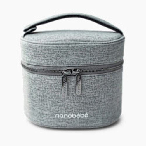 Nanobebe Deluxe Bottle Travel Cooler - Grey