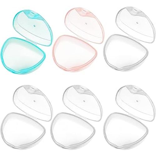 Pacifier Case, 6 Pcs Pacifier Holder Cases, Pacifier Box, Baby Pacifier Case Holder Container Boxes for Pacifier Accessories, Pacifier Clips, Baby Pacifier, Keep Pacifier Clean