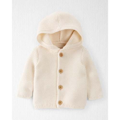 Baby Organic Cotton Signature Stitch Cardigan - Little Planet | Carter's