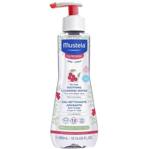 Mustela Sensitive No Rinse Soothing Cleansing Baby Micellar Water Fragrance Free - 10.14 Fl Oz : Target