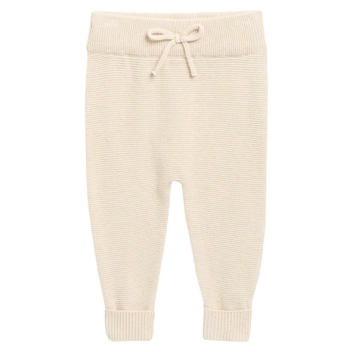 Heathered Organic Cotton Knit Joggers